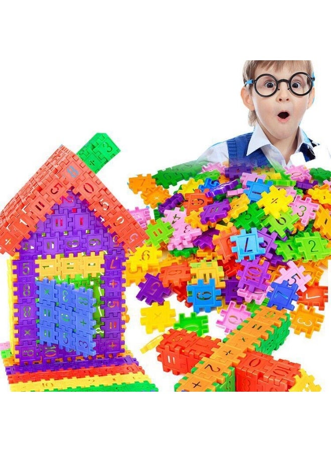 Building Blocks Toys Set , 300pcs Macaron Color Toys Preschool Educational Toys , Toddler Toys For 24+ Month Old Boy And Girl Gifts  - Image 2