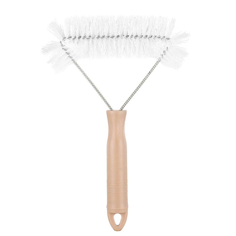 lasenersm 1 Piece Window Screen Cleaning Brush Screen Window Brush Screen Window Cleaning Brush Multifunction Removal Dust Brush Cleaner Brush Window Cleaner Tool Beige