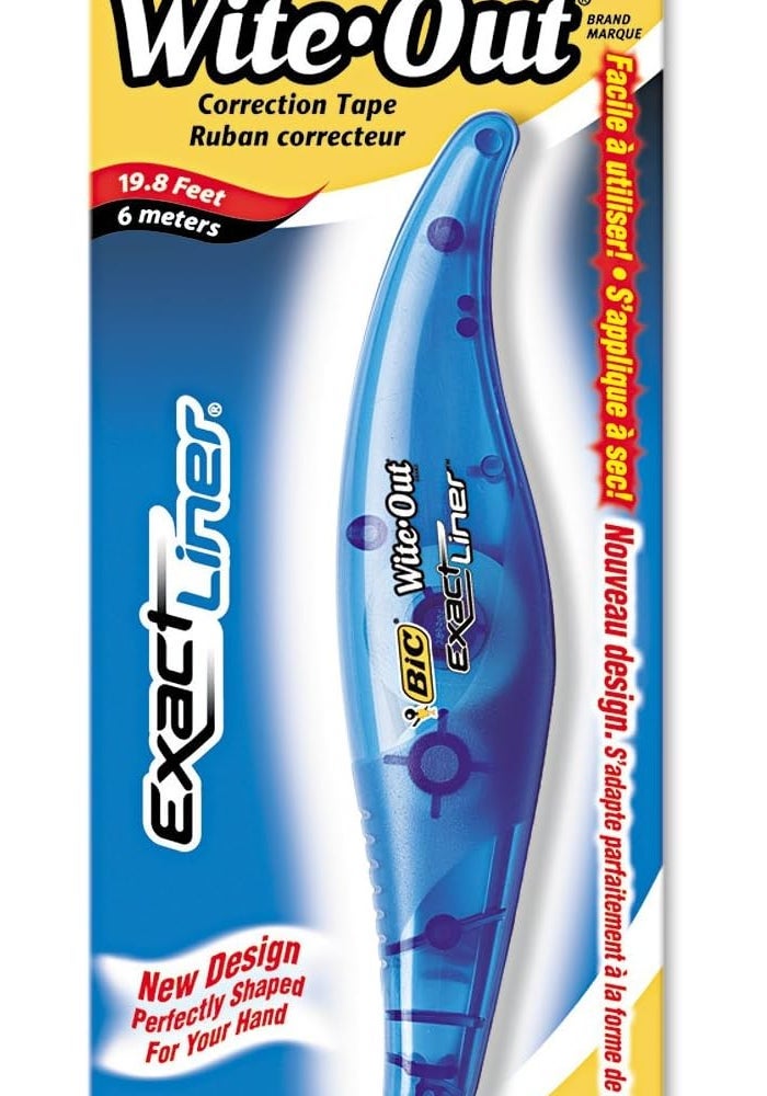 BIC Wite-Out Exact Liner Correction Tape Pen - 19.8 Feet, Non-Refillable, 1/5 Inch Width - Image 1