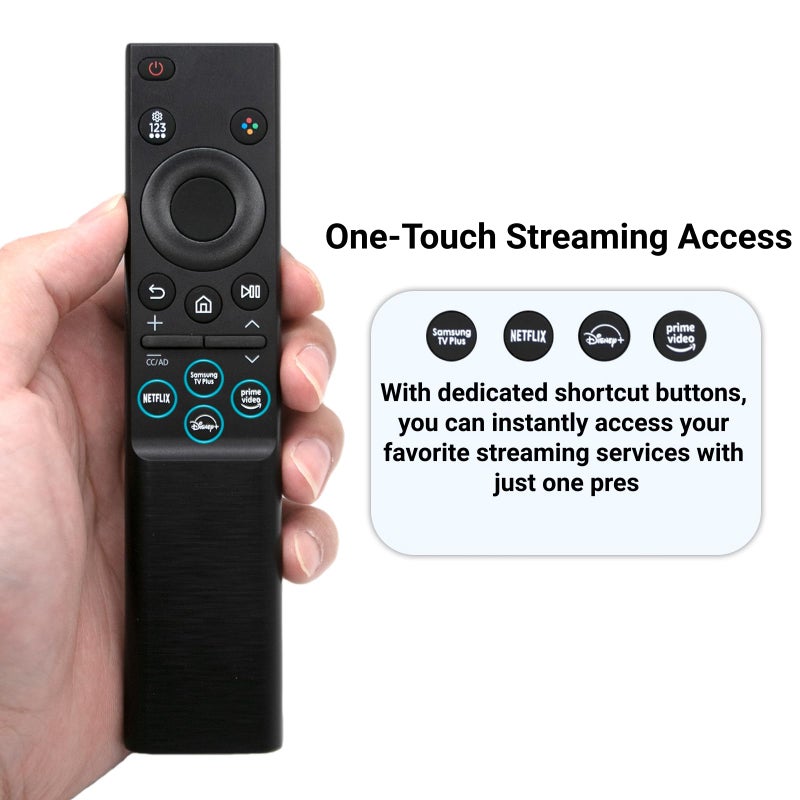 ARCSTILL BN59-01388A Remote Compatible with Samsung Crystal 4K UHD CU7000 DU7200 Series Smart TV, Universal Bn59 Remote Control for All Samsung Smart QLED NEO LED 8K TVs, Universal for BN59-01388H BN59-01457A - Image 2