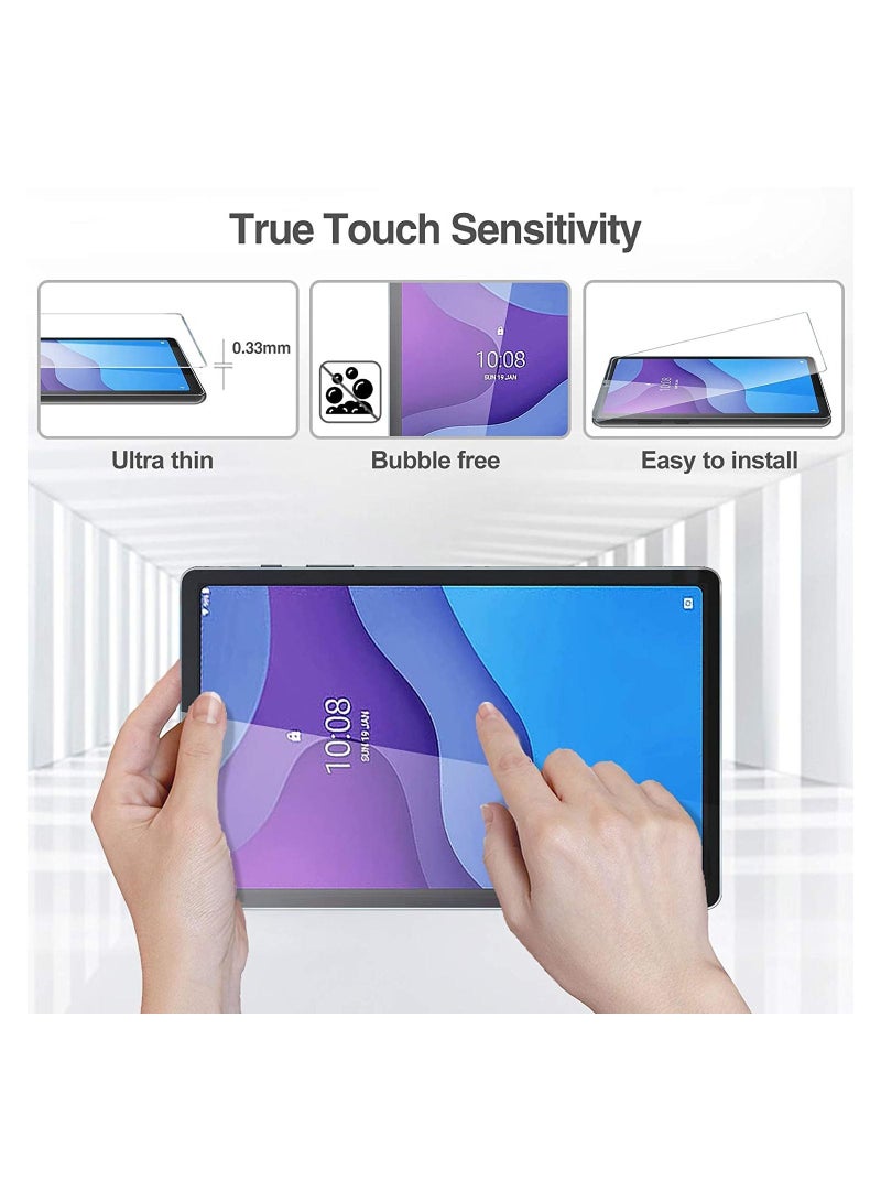 Procases [2 Pack] ProCase Screen Protector for Lenovo Tab M10 HD 2nd Gen (TB-X306X) / Smart Tab M10 HD 2nd Gen (TB-X306F) 10.1 Inch 2020 Release, Tempered Glass Screen Film Guard Screen Protector –Clear - Image 5