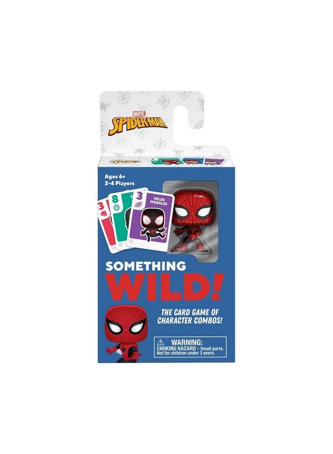 Funko Funko Something Wild! Marvel Spider-Man with Pocket Pop! Card Game for 2-4 Players Ages 6 and Up  - Image 1