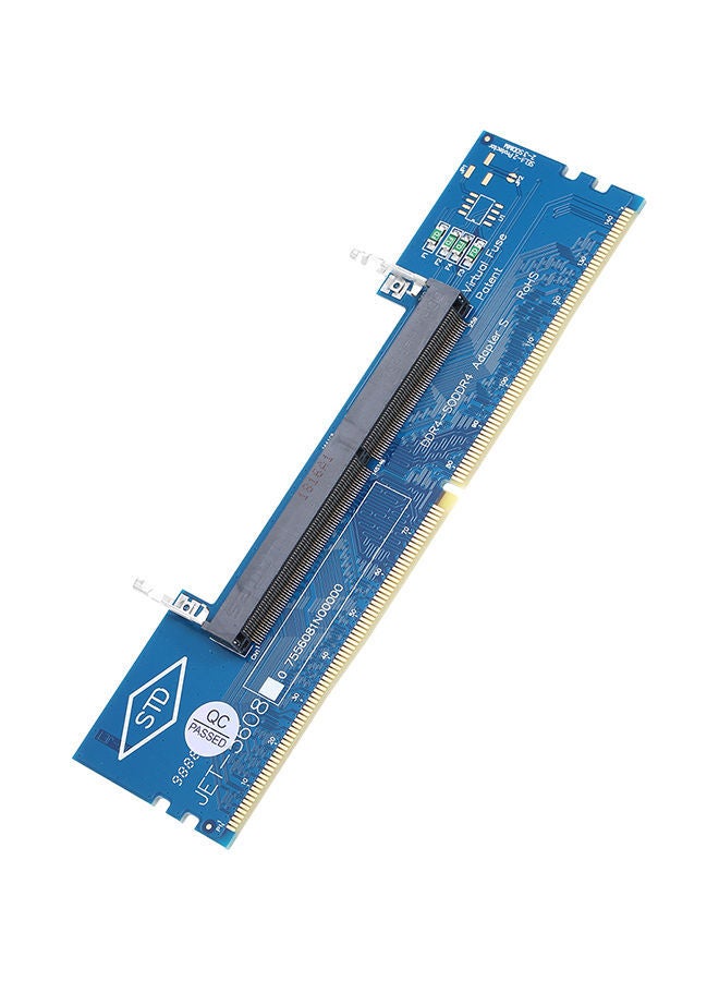 NIBEMINENT DDR4 LapTop SO-DIMM To Desktop Memory RAM Connector Adapter 13.3 x 3.6 0.8centimeter Blue - Image 5