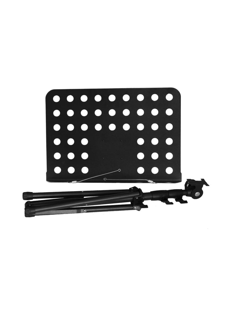 GOGOGO Adjustable Music Conductor Stand Folding Sheet Music Stand Lightweight Metal Music Holder Durable Tabletop For Guitar Piano - Image 4