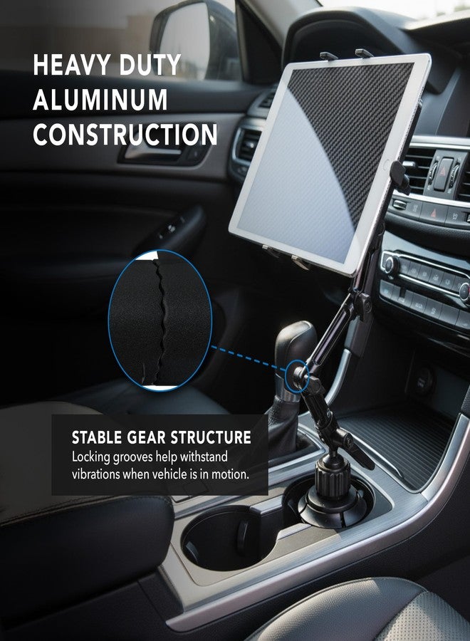 Mount-It! Mount-It! Cup Holder Tablet Mount, Universal Adjustable Car Mount for iPad, Mini iPad, Samsung Galaxy Including 7" to 11" Android Tablets up to 3.3 lbs (MI-7320) - Image 2