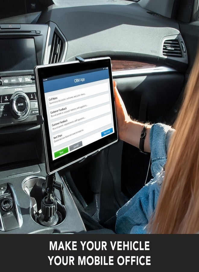 Mount-It! Mount-It! Cup Holder Tablet Mount, Universal Adjustable Car Mount for iPad, Mini iPad, Samsung Galaxy Including 7" to 11" Android Tablets up to 3.3 lbs (MI-7320) - Image 4