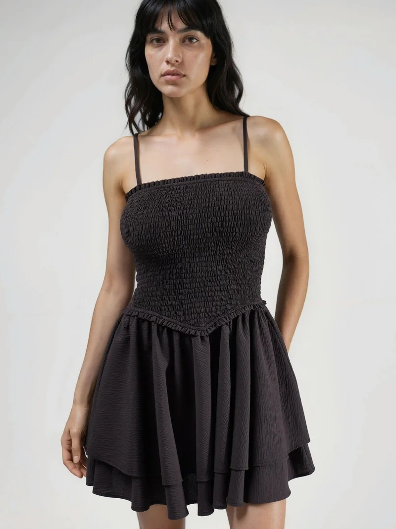 HICCUP Frilly Mini Dress