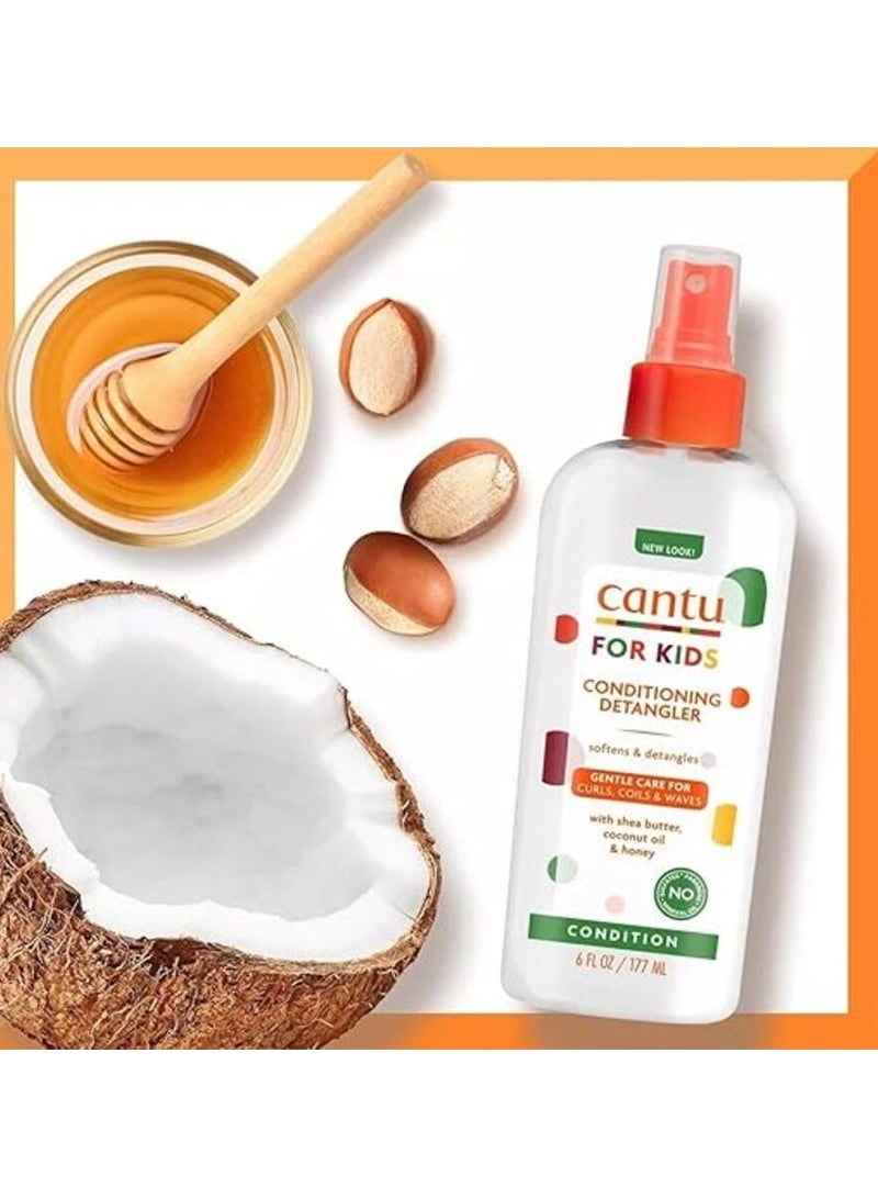 كانتو بلسم كانتو لفك تشابك الشعر بزبدة الشيا للأطفال 177 مل 3 قطع - Image 2