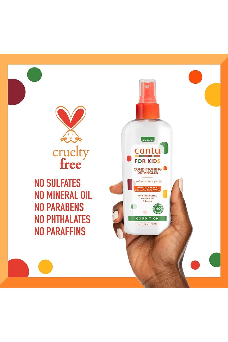كانتو بلسم كانتو لفك تشابك الشعر بزبدة الشيا للأطفال 177 مل 3 قطع - Image 5