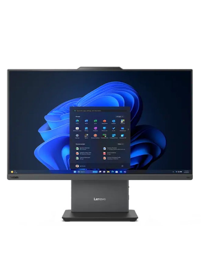 Lenovo ThinkCentre Neo 50a Gen 5 All-in-One Desktop PC, Intel Core 5 210H Processor, 8GB RAM, 512GB SSD, 23.8” FHD Display, Window 11 Pro , Wireless Keyboard&Mouse English Luna Grey - Image 1