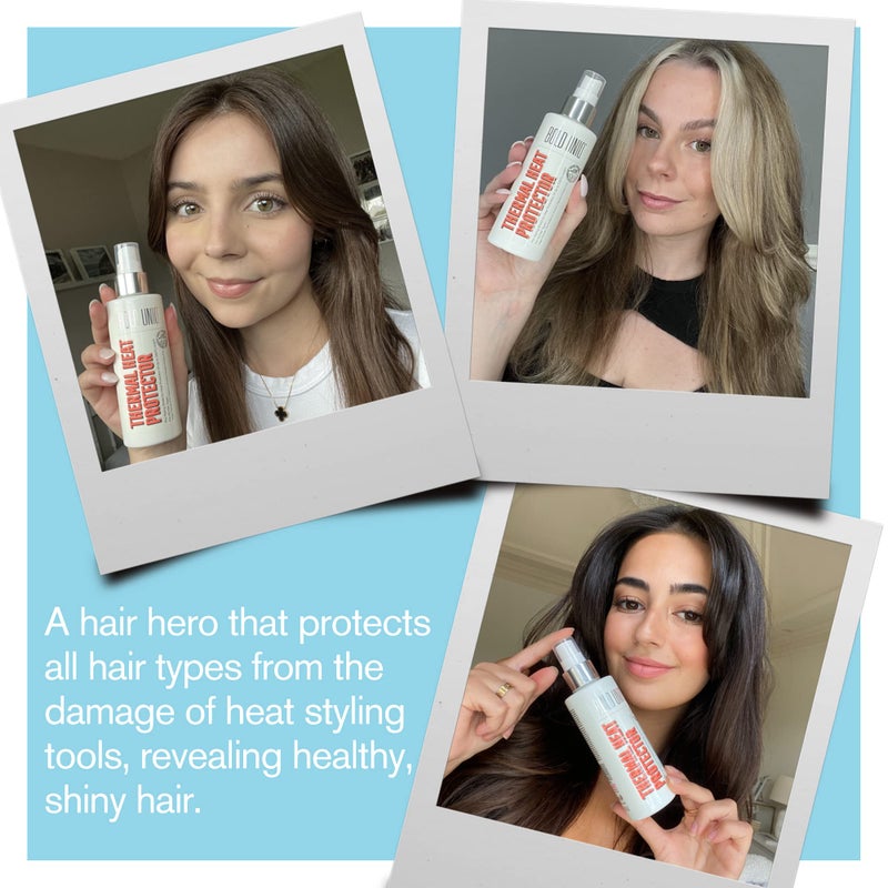 BOLD UNIQ Heat Protectant Spray For Hair - Thermal Protector Up To 450ÂºF From Flat Irons & Hot Blow Dry - Light Weight Thermal Shield Protection Prevents Damage & Breakage, Sulfate & Paraben Free - 5.9 Fl.Oz - Image 2