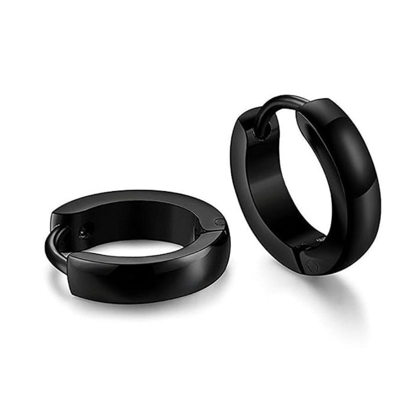 ASSU Clip On Earrings For Men Earrings For Men And Boys|fashion Hoop Earring For Men|stainless Steel Huggie Hoop Earrings | Birthday Gift For Men And Boys Anniversary Gift For Husband - Image 1