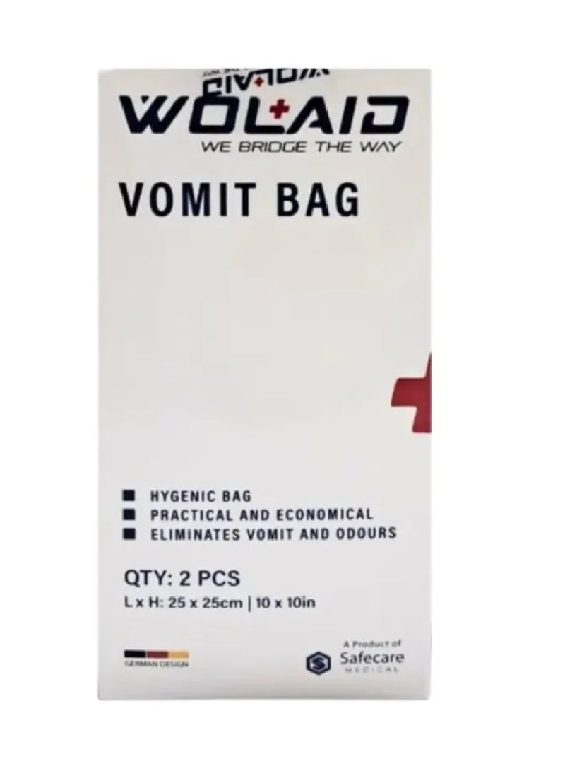 WOLAID VOMIT BAG 2'S