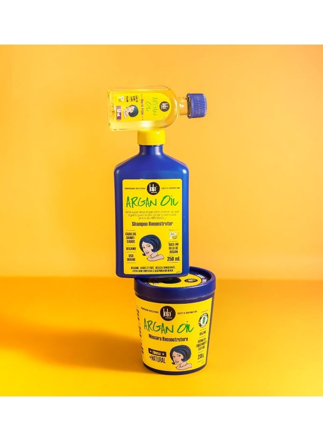 Lola from Rio علاج زيت الأركان النقي للشعر والجسم - يرطب، يضيف لمعان ويقلل التجاعيد، يمكن استخدامه كزيت نهائي أو علاج عميق (50 مل) - Image 4