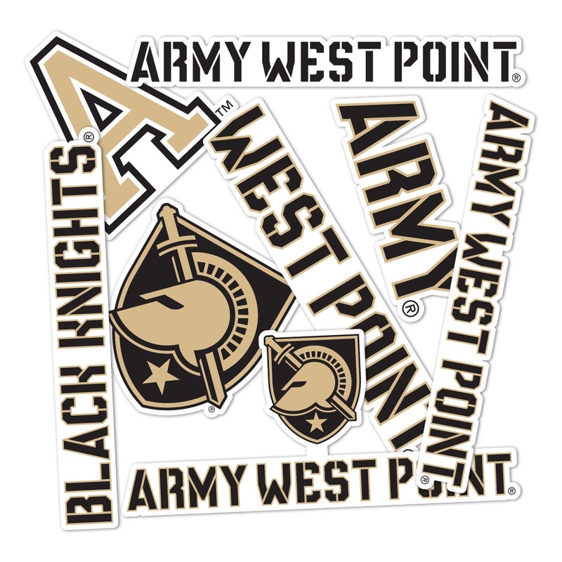 Desert Cactus United States Military Academy Sticker Black Knights Army West Point Vinyl Decals Laptop Water Bottle Car Scrapbook T2 Type 2