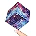 WUQID Infinitycube Fidget Toy Stress Relieving Fidgeting Game for Kids and AdultsCute PocketSized Unique Gadget for Anxiety Relief and Kill Time Starry Sky - Image 2