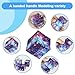 WUQID Infinitycube Fidget Toy Stress Relieving Fidgeting Game for Kids and AdultsCute PocketSized Unique Gadget for Anxiety Relief and Kill Time Starry Sky - Image 4
