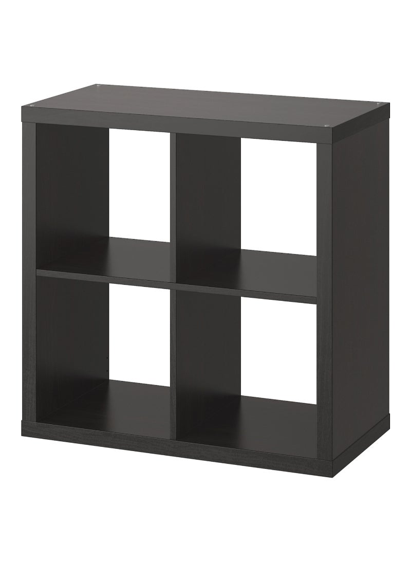 Shelving unit, Black 77x77 cm