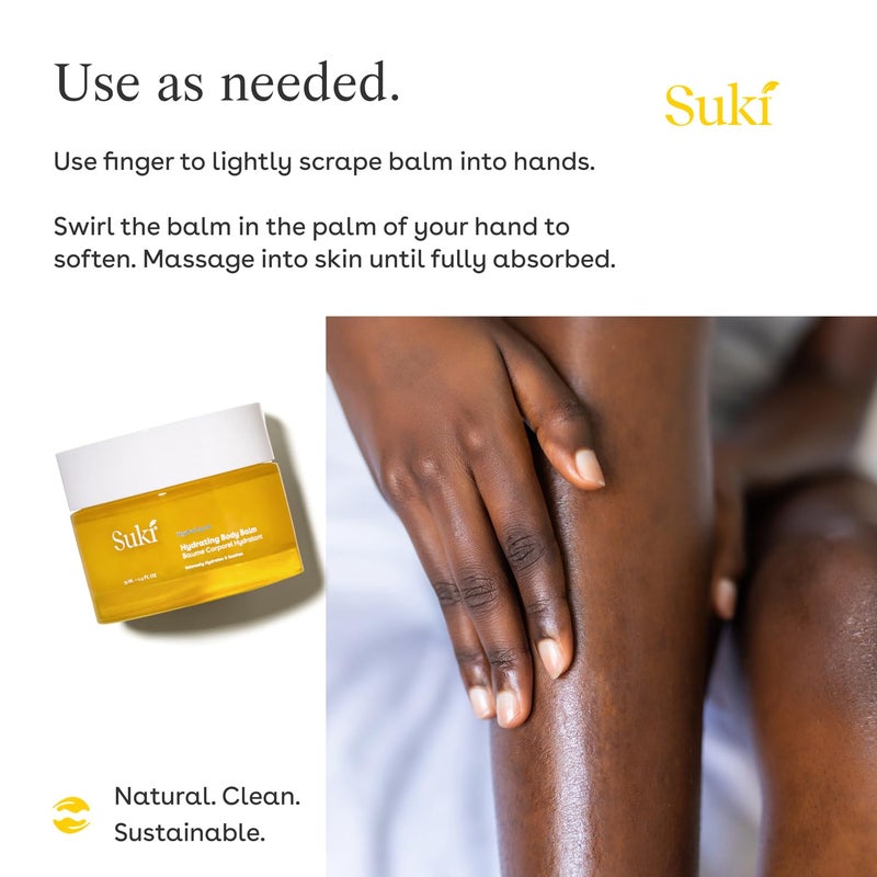 Suki Skincare Ultra-Protect Body Balm - with Cocoa Butter, Coconut Oil, Beeswax, & Shea Butter, 60 ml - Image 5