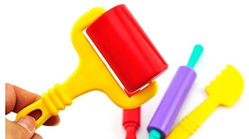 Carykon Clay and Dough Tools Kit for Kids - 6 Pieces - Assorted Colors - Image 5