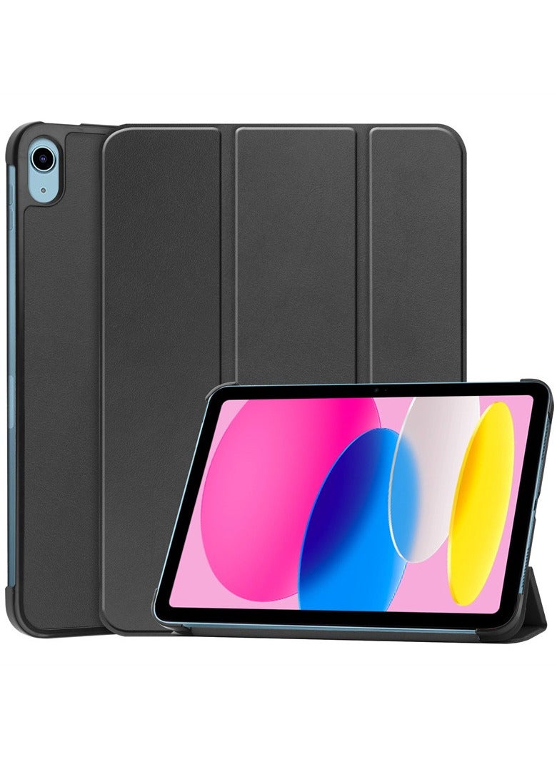 for iPad (A16) 11th Gen 11 inch 2025 Case with Pencil Holder, Full Camera Protection Slim Case with Soft TPU Back Cover