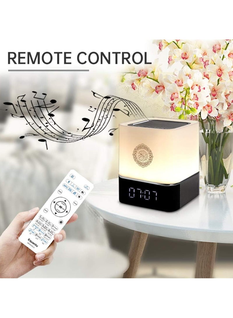 Portable Quran and MP3 Speaker with Multicolour Night Light Changes with Touch - Image 3