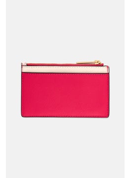 Michael Kors Women Brand Logo Wallets 13 L x 8 H x 1 W cm, Fuchsia Pink  - Image 2