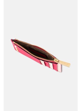 Michael Kors Women Brand Logo Wallets 13 L x 8 H x 1 W cm, Fuchsia Pink  - Image 3