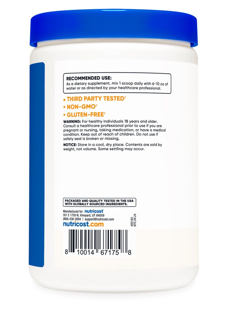 Nutricost - Inositol, 1000 mg Per Serving, 454 Servings, 1 LB Per Container, Unflavored, Net Wt. 16.2 Oz,(1 LB )(454 G ) Dietary Supplement - Image 1