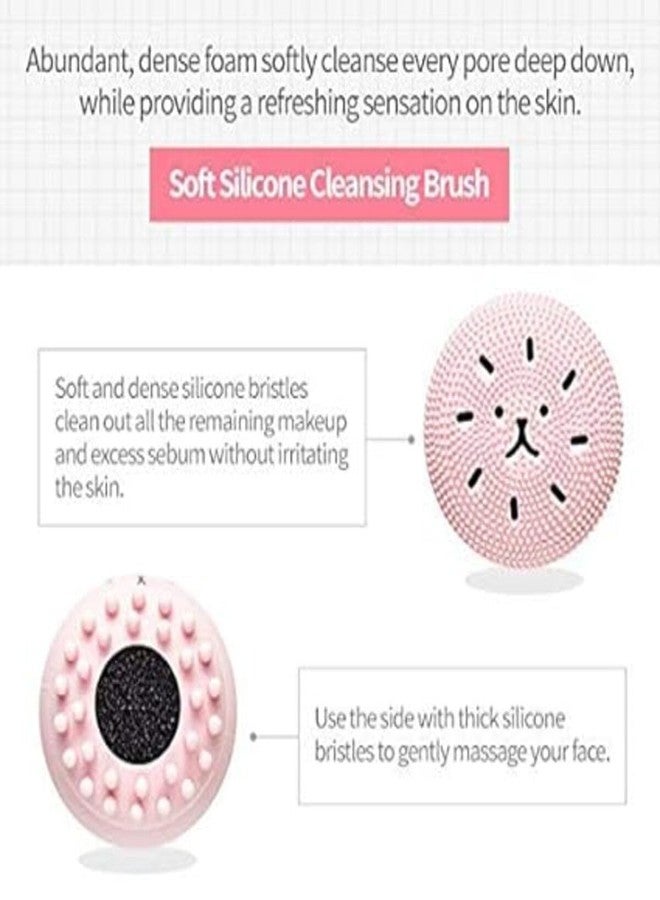 KITQO Facial Cleansing Brush, Silicone Octopus Shape Face Scrubber Jellyfish Exfoliating Pore Cleanser Massaging Grease Removal Exfoliator Wash Tool for Men Women Massage Blackhead Removing(pink) - Image 4