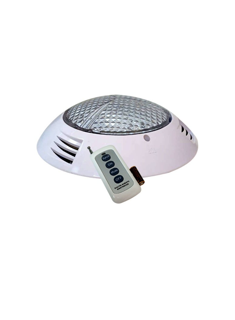 POOL MART Pool light. IP68 AC12V-7W LED  Multi color with remote 260mm Dia x 70mm height - Image 2