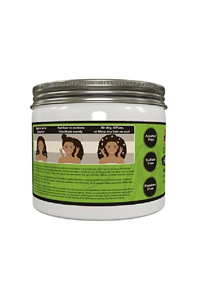 OKAY Olive Curl Enhancing Hair Yogurt For Styling&Curl Enhancing For Smoothglossyfrizz Freestrong&Well Defined Curls Alcoholsulfateparaben Free Made In Usa 17Oz  - Image 4