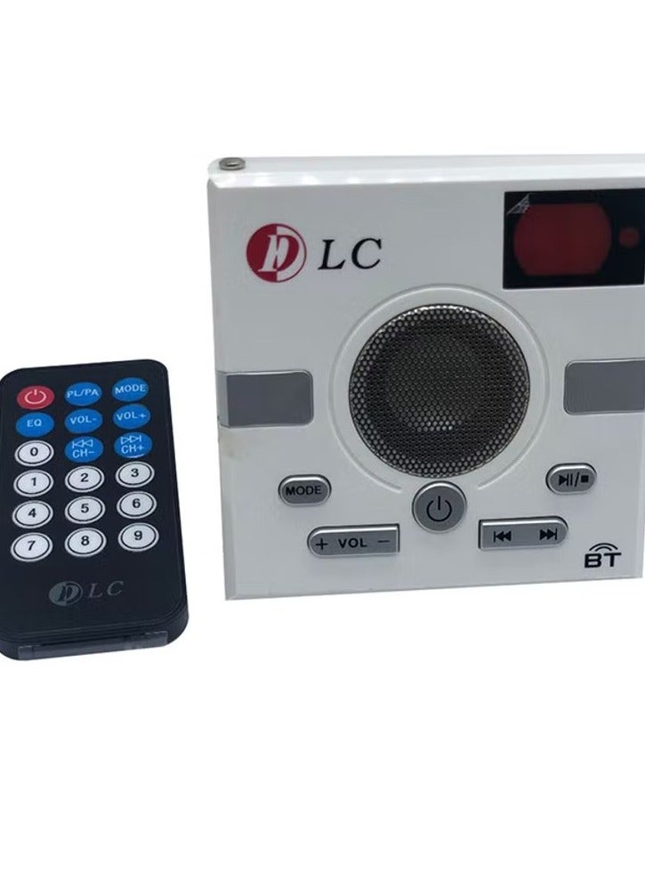 DLC Portable Radio Bluetooth Speaker With Remote