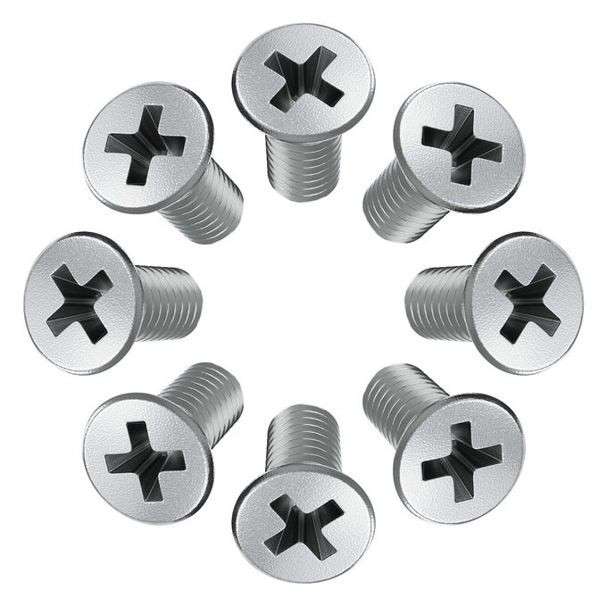 8Pcs Screw Rotor Brake Disc Retaining 93600060140H Set Is Best Replacement For Honda Acura Hyundai Kia Mazda Front And Rear Stainless Steel Retaining Screws By