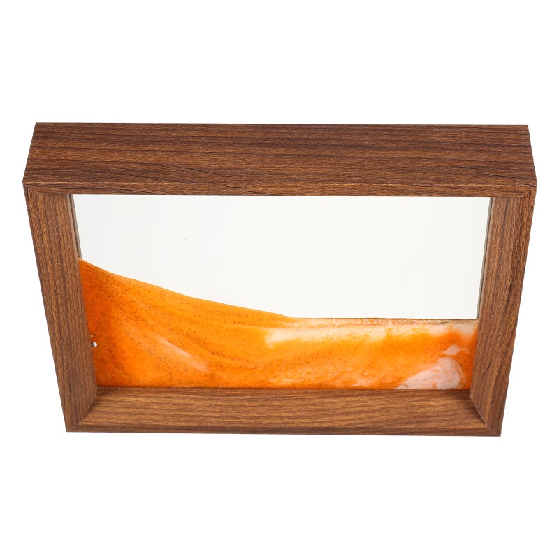 2pcs Flowing Sand Painting Ornament Art Picture Frame For Office Desk Decor Quicksand Painting For Home Decoration 10 inches - Image 5