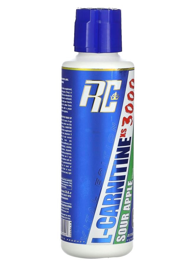 RONNIE COLEMAN إصدار فيتال L-Carnitine XS 3000 تفاح حامض 16 أونصة سائلة (473.28 مل) - Image 2
