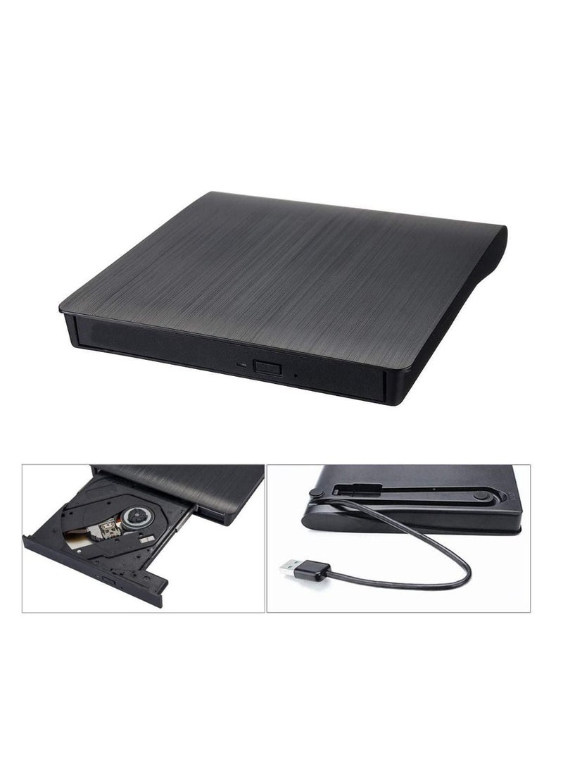 Portable USB 3.0 External IDE DVD ROM CD RW Burner Writer Drive for Mac/Win7  - Image 2