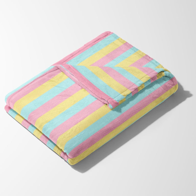 1ST STEP All Season Baby Blanket (Lines, 70 X 100 cms) - Image 3