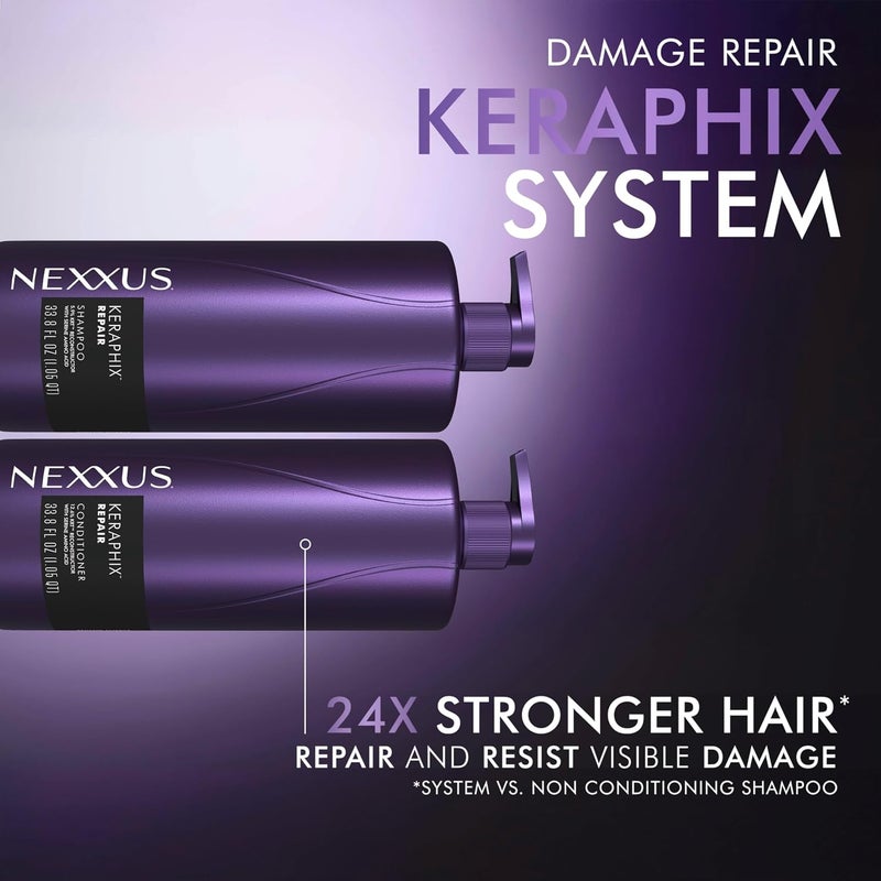 Conditioner for Damaged Hair Keraphix with ProteinFusion SiliconeFree Conditioner with Keratin Protein and Black Rice 338 Fl Oz