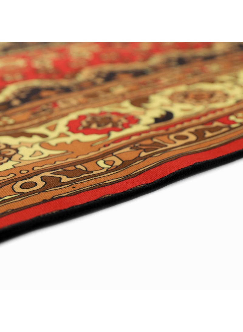 Alkaffary - Bashayer Comfortable carpet with Soft Texture Provides a Unique Comfort Experience, Perfect for Bedrooms and Living Rooms, Red - Image 1