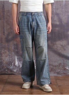 Hubberholme Men Loose Fit Light Fade Parachute cargo  - Image 5