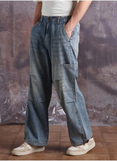 Hubberholme Men Loose Fit Light Fade Parachute cargo  - Image 2