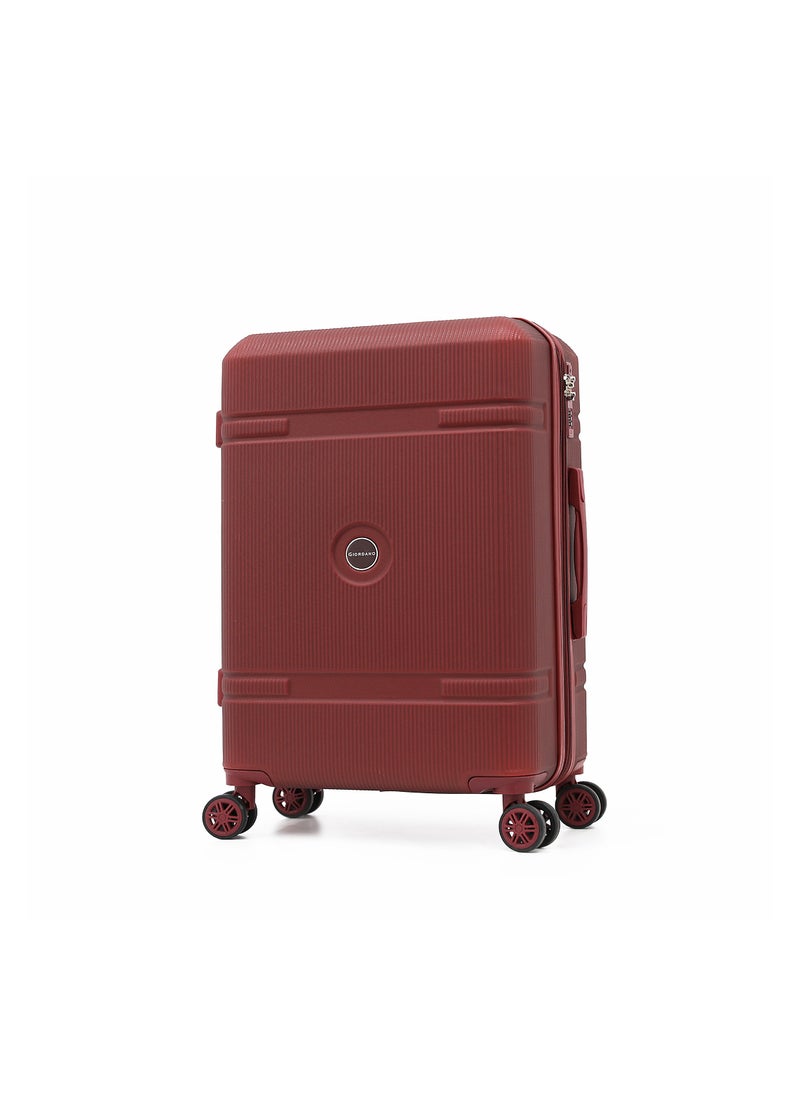 GIORDANO Giordano Hardside Luggage Trolley Bag 5 Pieces set,Maroon (BC-12&14,S-20,M-24,L-28 Inch)  - Image 2