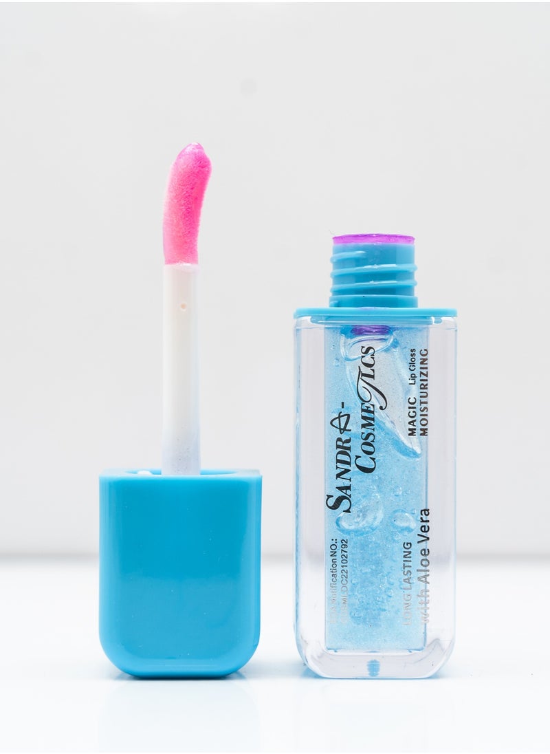 Sandra Magic Moisturizing Lip Gloss, Long Lasting - 9ml  - Image 5