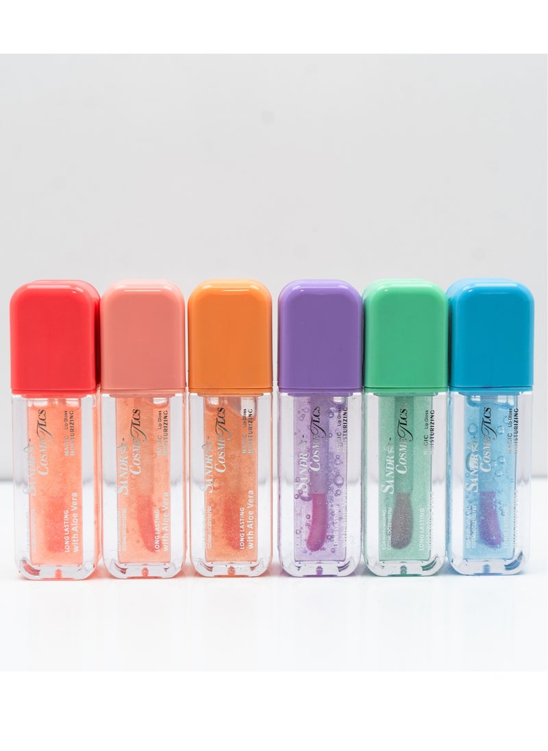 Sandra - Magic Moisturizing Lip Gloss, Long Lasting - 9ml - Image 1