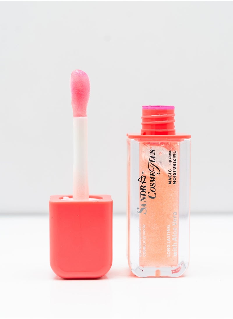 Sandra Magic Moisturizing Lip Gloss, Long Lasting - 9ml  - Image 3
