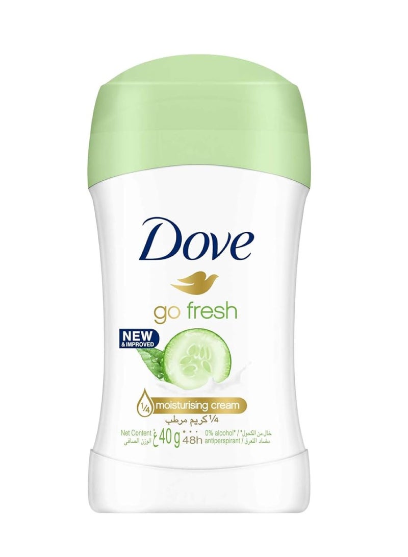 دوف عصا مزيل العرق بالخيار والشاي الأخضر 40 جرام