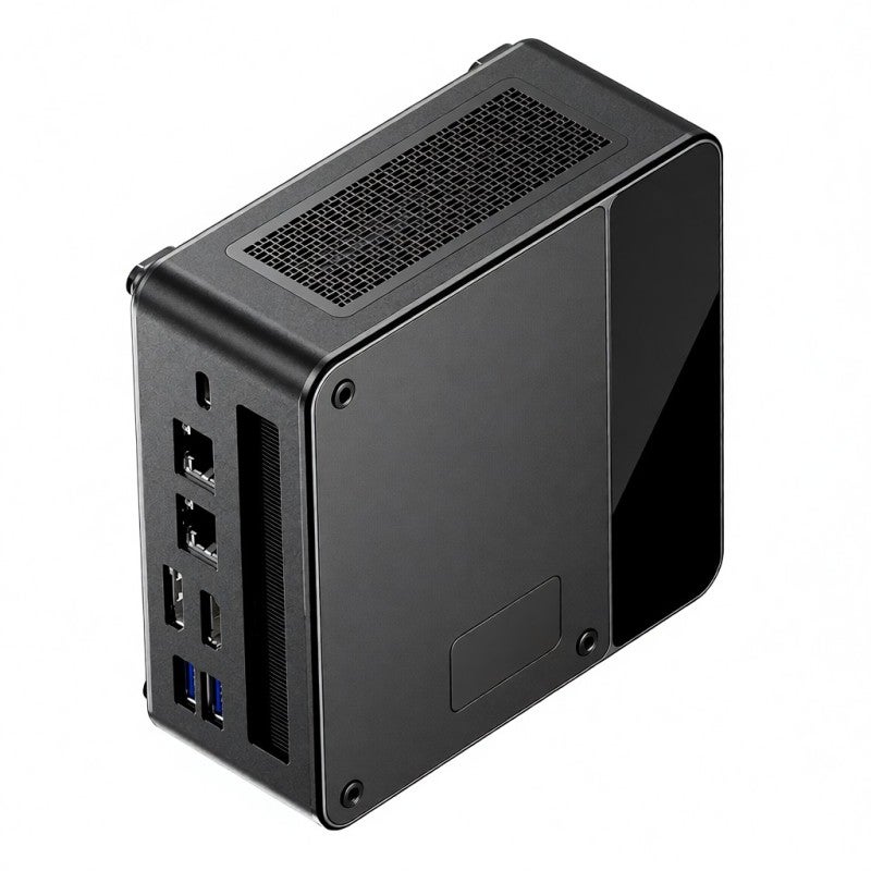 كمبيوتر ألعاب صغير 16جيجا و 512 جيجا بايت أسود - كمبيوتر صغير مع معالج AMD Ryzen™ 9 6900HX عالي الأداء: مخرج عرض شاشات متعددة للألعاب المنزلية والمهام المتعددة في المكتب

: "16G&512GB سوكيت بريطاني"+，；كمبيوتر ألعاب صغير、كمبيوتر صغير - Image 1