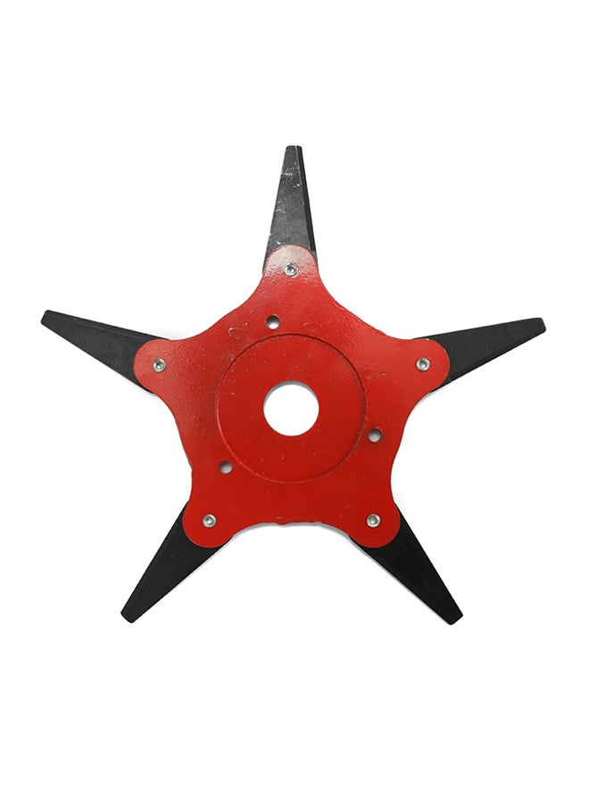 Generic 180 Degree Rotatable Lawn Mower Blade With Double-Sided Cutting Edge Red/Black  - Image 2