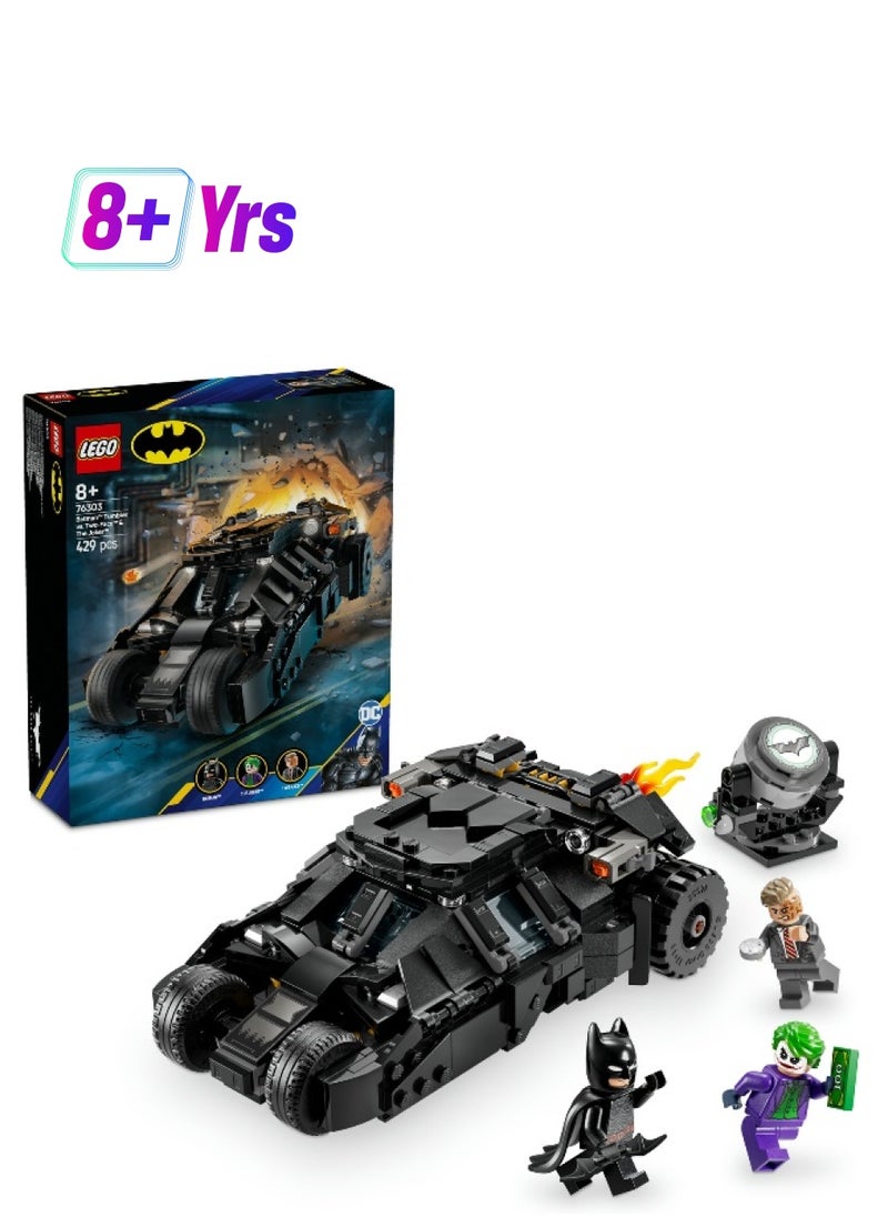 LEGO LEGO DC Batman: Batman Tumbler vs. Two-Face & The Joker 76303 Building Set (429 Pieces)  - Image 1
